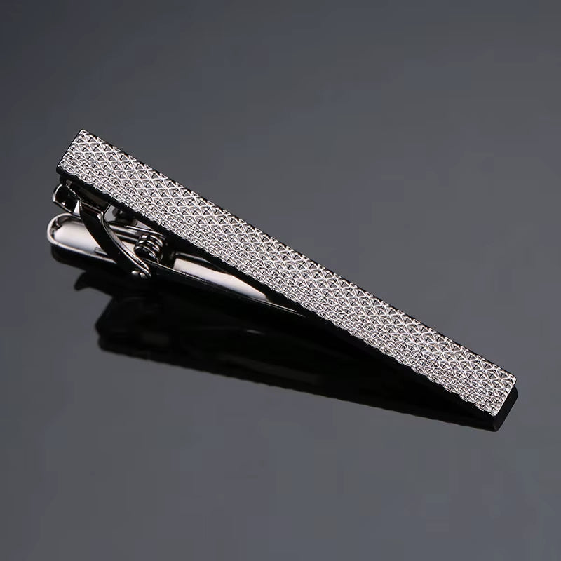 Crystal Saxophone Tie Clip – Music-Inspired Jewelry for Men, Wedding Shirt Accessory & Gift Pin Cufflinks Gift