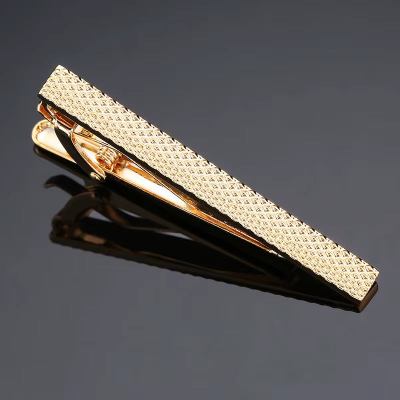 Crystal Saxophone Tie Clip – Music-Inspired Jewelry for Men, Wedding Shirt Accessory & Gift Pin Cufflinks Gift