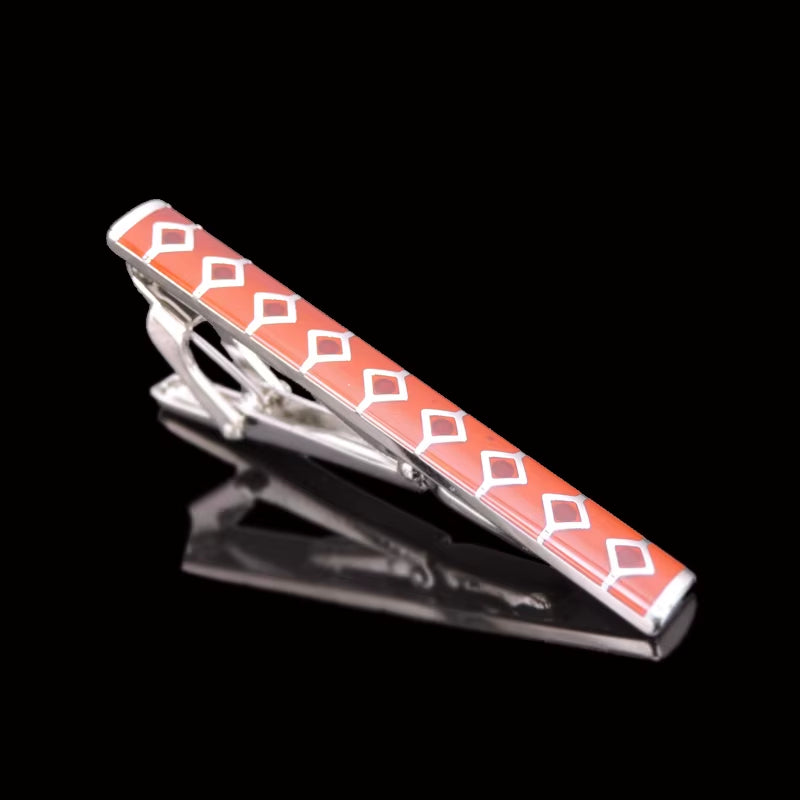 Crystal Saxophone Tie Clip – Music-Inspired Jewelry for Men, Wedding Shirt Accessory & Gift Pin Cufflinks Gift