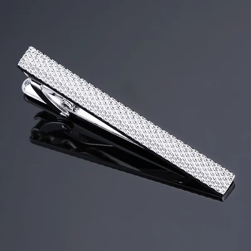 Crystal Saxophone Tie Clip – Music-Inspired Jewelry for Men, Wedding Shirt Accessory & Gift Pin Cufflinks Gift