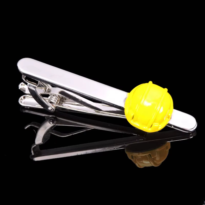 Crystal Saxophone Tie Clip – Music-Inspired Jewelry for Men, Wedding Shirt Accessory & Gift Pin Cufflinks Gift