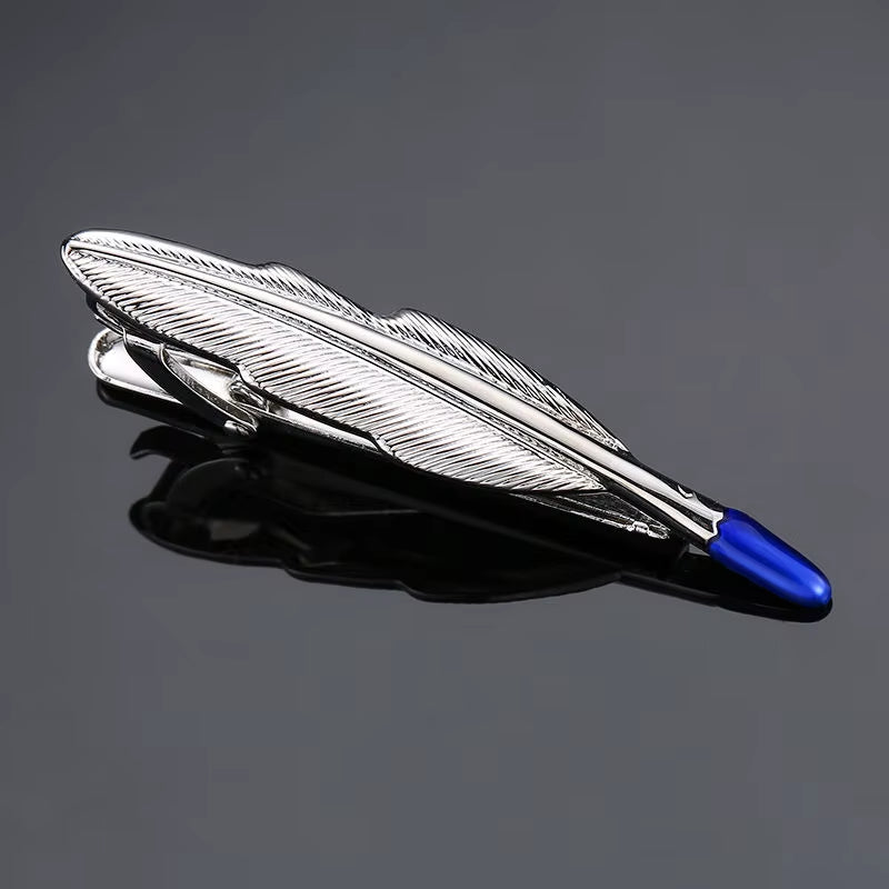 Crystal Saxophone Tie Clip – Music-Inspired Jewelry for Men, Wedding Shirt Accessory & Gift Pin Cufflinks Gift