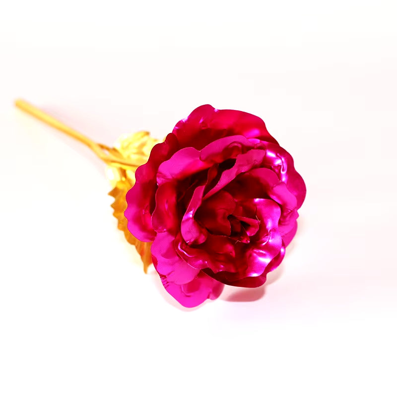 "24K Gold-Plated Artificial Rose with Galaxy Box – Perfect Gift for All Occasions"