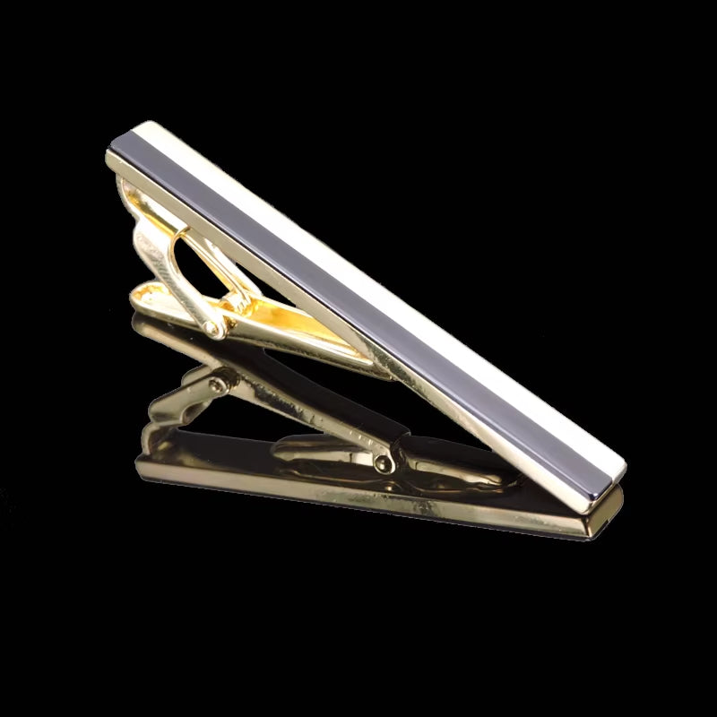 Crystal Saxophone Tie Clip – Music-Inspired Jewelry for Men, Wedding Shirt Accessory & Gift Pin Cufflinks Gift