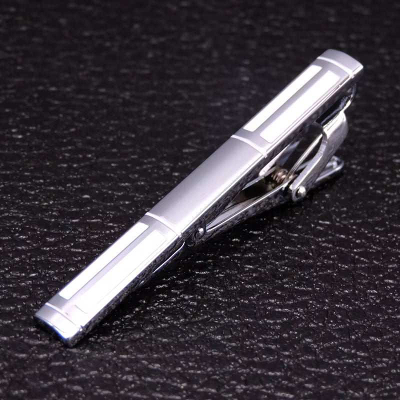 Crystal Saxophone Tie Clip – Music-Inspired Jewelry for Men, Wedding Shirt Accessory & Gift Pin Cufflinks Gift