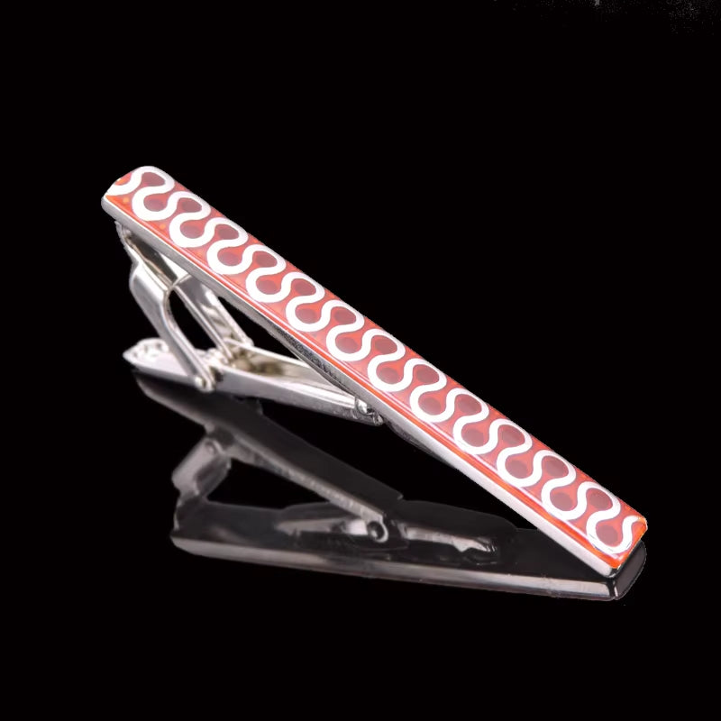 Crystal Saxophone Tie Clip – Music-Inspired Jewelry for Men, Wedding Shirt Accessory & Gift Pin Cufflinks Gift